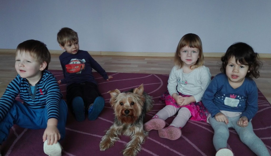 DC Mláďátka anglickou školku